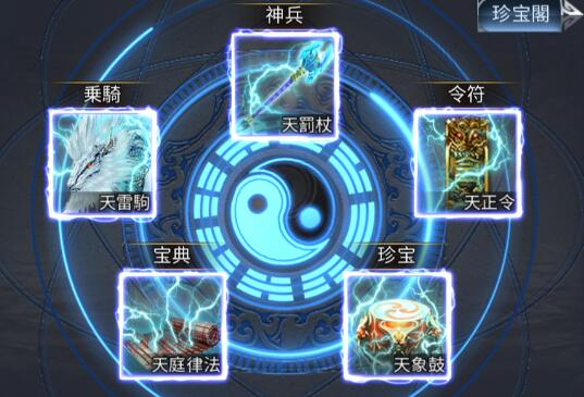 【新三国戦志】宝物篇　天罰セットについて